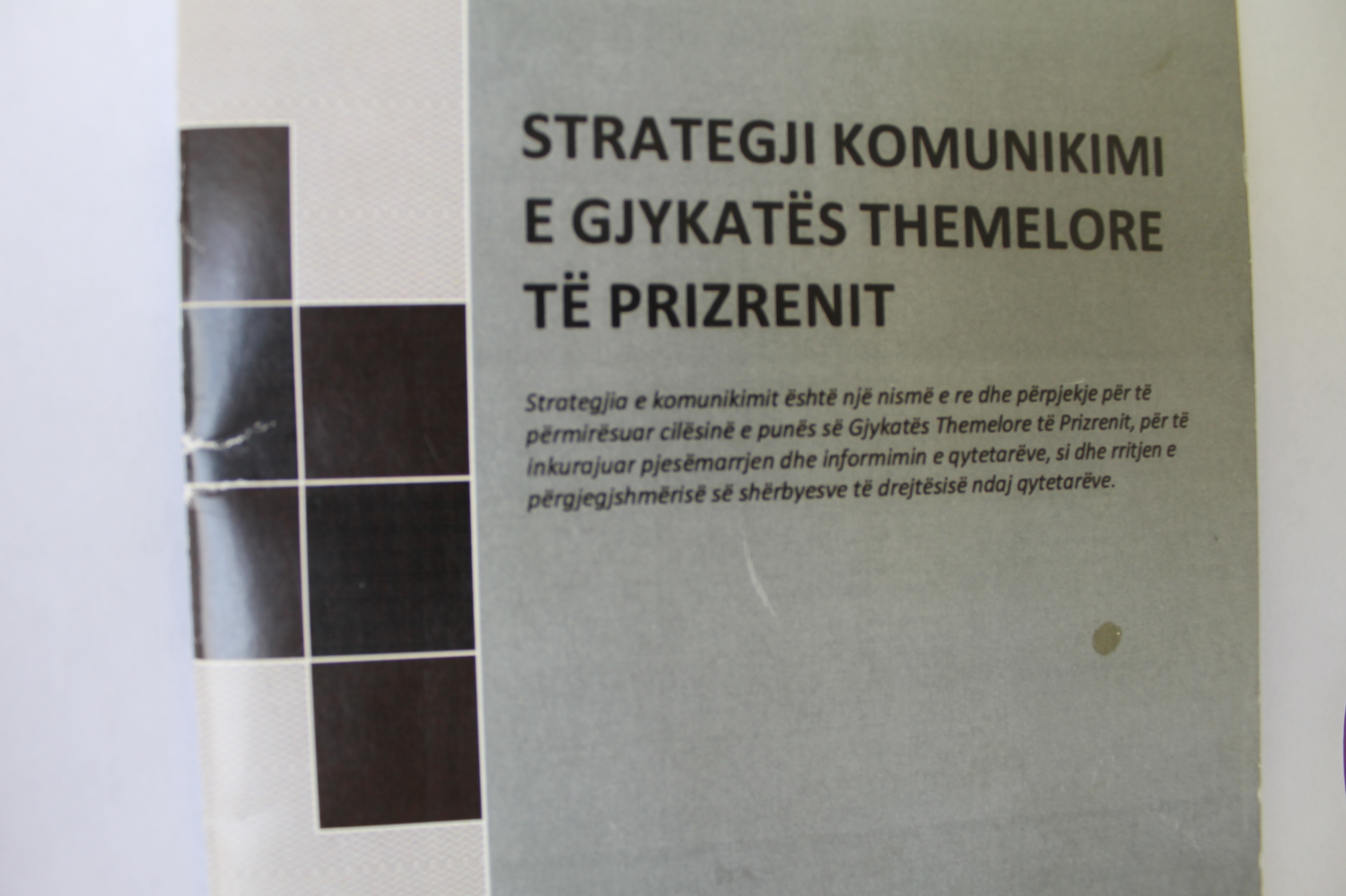 Strategjia e Komunikimit e Gjykatës Themelore të Prizrenit